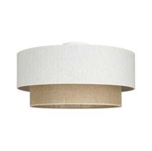 Stropní svítidlo NATIA 1xE27/60W/230V bílá/hnědá H0241