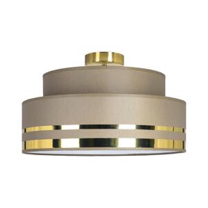 HEXE Stropní svítidlo TAMI 1xE27/60W/230V hnědá/zlatá