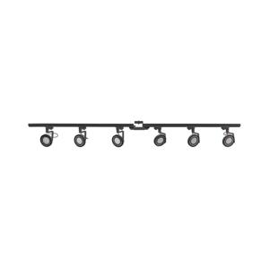 Zuma Line Zuma Line 3028 - Bodové svítidlo v lištovém systému MASTER 6xGU10/10W/230V černá