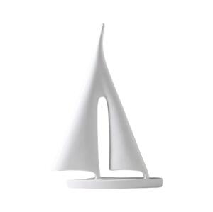 Estilo Home Stolní dekorace 28 cm pryskyřice/bílá