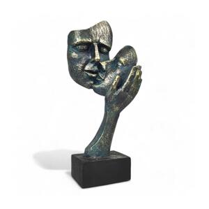 Estilo Home Stolní dekorace 35x22x13 cm pryskyřice/patina