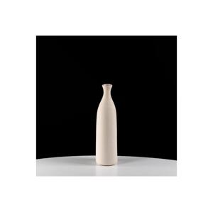 Estilo Home Keramická váza 25 cm bílá