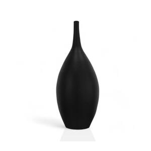 Estilo Home Keramická váza 47 cm černá