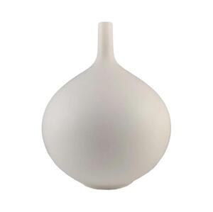 Estilo Home Keramická váza 24 cm bílá