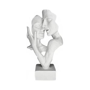 Estilo Home Stolní dekorace 29x9x17 cm pryskyřice/bílá