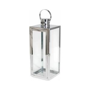 Estilo Home Dekorační lucerna 63 cm lesklý chrom
