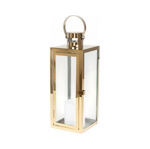 Estilo Home Dekorační lucerna 49 cm zlatá