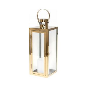 Estilo Home Dekorační lucerna 38 cm zlatá
