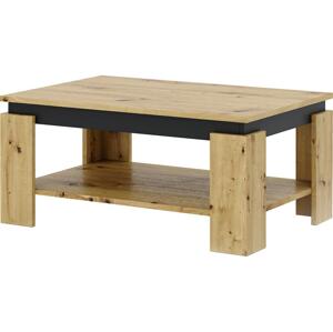 Wipmeb Sp. z o.o Konferenční stolek LUNO dub artisan/černá