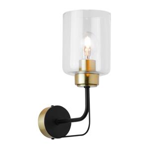 Jupiter 1883 - Nástěnná lampa CERES 1xE27/15W/230V zlatá/černá 1883