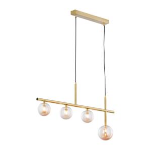 Jupiter 1899 - Lustr na lanku NEPTUN 4xG9/14W/230V zlatá 1899