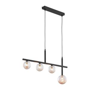 Jupiter 1905 - Lustr na lanku NEPTUN 4xG9/14W/230V černá 1905