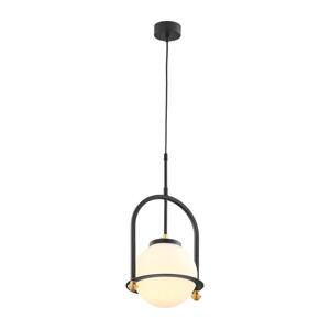 Jupiter 1912 - Lustr na lanku ROSSO 1xE27/15W/230V černá 1912