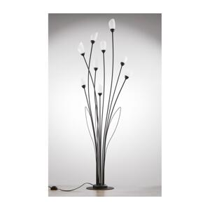 Jupiter 2058 - Stojací lampa GLORIOSA 9xG9/14W/230V černá 2058