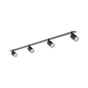 Podhledové bodové svítidlo NEX 4xGU10/10W/230V černá