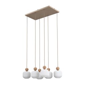 Lustr na lanku BALLO 6xE14/10W/230V béžová