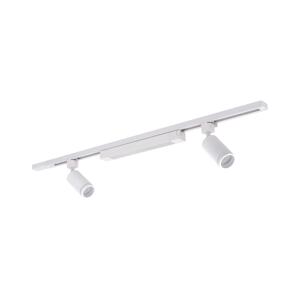 LED Bodové svítidlo v lišto. systému TRACER 2xGU10/10W/230V + LED/20W 1 m bílá