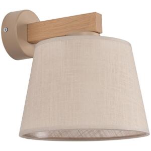 Brilagi Brilagi - Nástěnná lampa LATTE SABIA 1xE27/60W/230V borovice/béžová