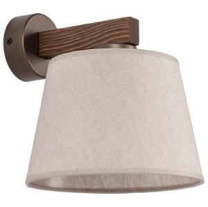 Brilagi Brilagi - Nástěnná lampa LATTE 1xE27/60W/230V borovice/béžová