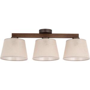 Brilagi Brilagi - Přisazený lustr LATTE 3xE27/60W/230V borovice/béžová