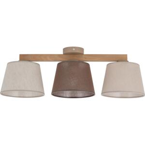 Brilagi Brilagi - Přisazený lustr LATTE 3xE27/60W/230V borovice/mix