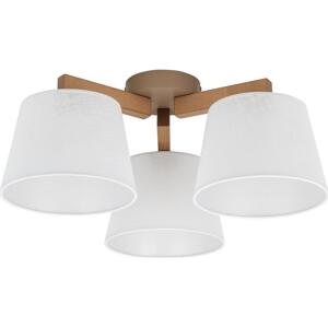 Brilagi Brilagi - Přisazený lustr LATTE SABIA 3xE27/60W/230V borovice/bílá
