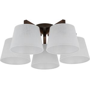 Brilagi Brilagi - Přisazený lustr LATTE 5xE27/60W/230V borovice/bílá