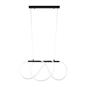 LED Lustr na lanku FLEXI LED/36W/230V 4000K černá 18006