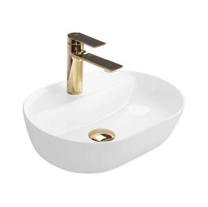 REA-U6617 - Umyvadlo na desku AURA 30x42 cm keramika/lesklá bílá REA-U6617