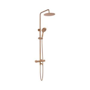 REA-P8807 - Sprchová sada s termostatickou baterií LUNGO kartáčovaná měď REA-P8807