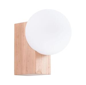 SL.1682 - Nástěnné svítidlo BULBO 1xG9/8W/230V buk/bílá
