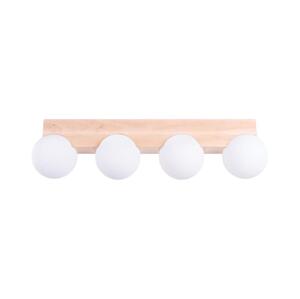 SL.1685 - Stropní svítidlo BULBO 4xG9/8W/230V buk/bílá