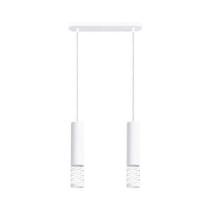 SL.1687 - Lustr na lanku LAMI 2xGU10/10W/230V bílá