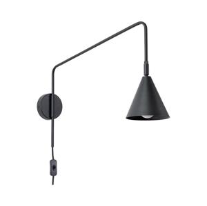 SL.1697 - Nástěnná lampa NOX 1xE14/10W/230V černá