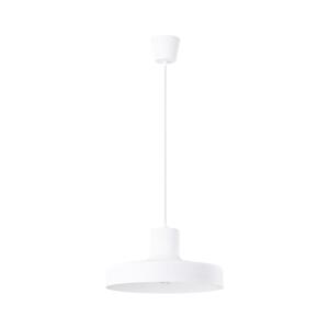 SL.1702 - Lustr na lanku BILO 1xE27/15W/230V pr. 35 cm bílá