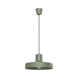 SL.1705 - Lustr na lanku BILO 1xE27/15W/230V pr. 35 cm zelená