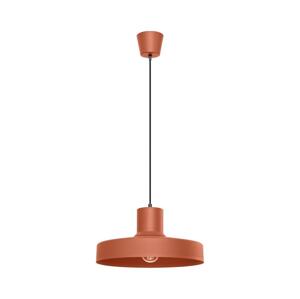 SL.1706 - Lustr na lanku BILO 1xE27/15W/230V pr. 35 cm oranžová