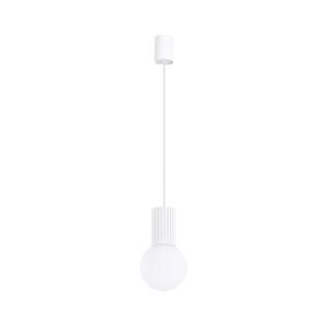 SL.1709 - Lustr na lanku HALO 1xG9/8W/230V pr. 12 cm bílá