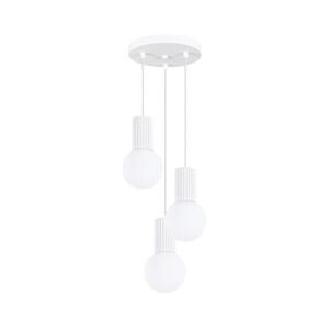 SL.1710 - Lustr na lanku HALO 3xG9/8W/230V pr. 25 cm bílá