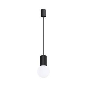 SL.1714 - Lustr na lanku HALO 1xG9/8W/230V pr. 12 cm černá