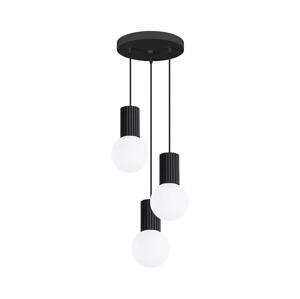 SL.1715 - Lustr na lanku HALO 3xG9/8W/230V pr. 25 cm černá