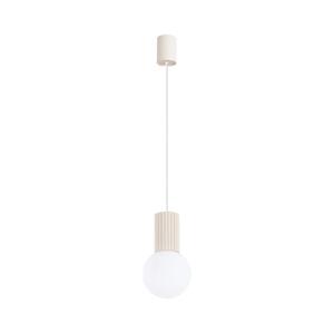 SL.1719 - Lustr na lanku HALO 1xG9/8W/230V pr. 12 cm krémová