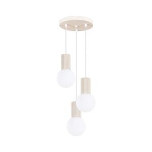SL.1720 - Lustr na lanku HALO 3xG9/8W/230V pr. 25 cm krémová