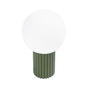 SL.1726 - Stolní lampa HALO 1xG9/8W/230V pr. 12 cm zelená