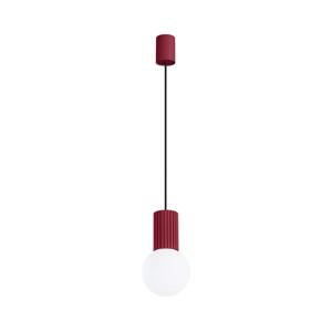 SL.1749 - Lustr na lanku HALO 1xG9/8W/230V pr. 12 cm červená