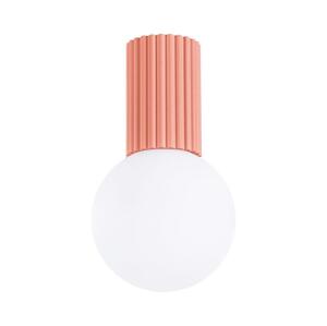 SL.1753 - Koupelnové stropní svítidlo HALO 1xG9/8W/230V IP44 růžová
