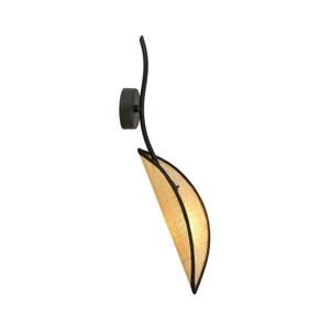 EMIBIG Nástěnné svítidlo LOTUS 1xE14/10W/230V černá/béžová
