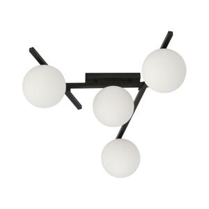 EMIBIG Stropní svítidlo SMART 4xE14/10W/230V černá/bílá