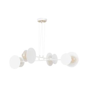 EMIBIG Lustr na lanku IDEA 4xE27/15W/230V bílá
