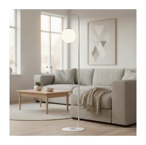 EMIBIG Stojací lampa FLOR 1xE14/10W/230V bílá 1498/LP1